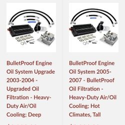 NEAL TECHNOLOGIES BULLETPROOF Engine Oil Cooling And Filtrationsystem .  If You Know Then you Know This Is The Best Of The Best In Diesel Proformance 
