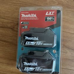 Makita Battery 5Ah X2
