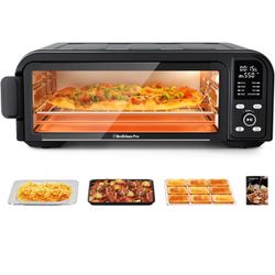 Beelicous Pro 19QT Digital 8-in-1 Air Fryer Toaster Oven,