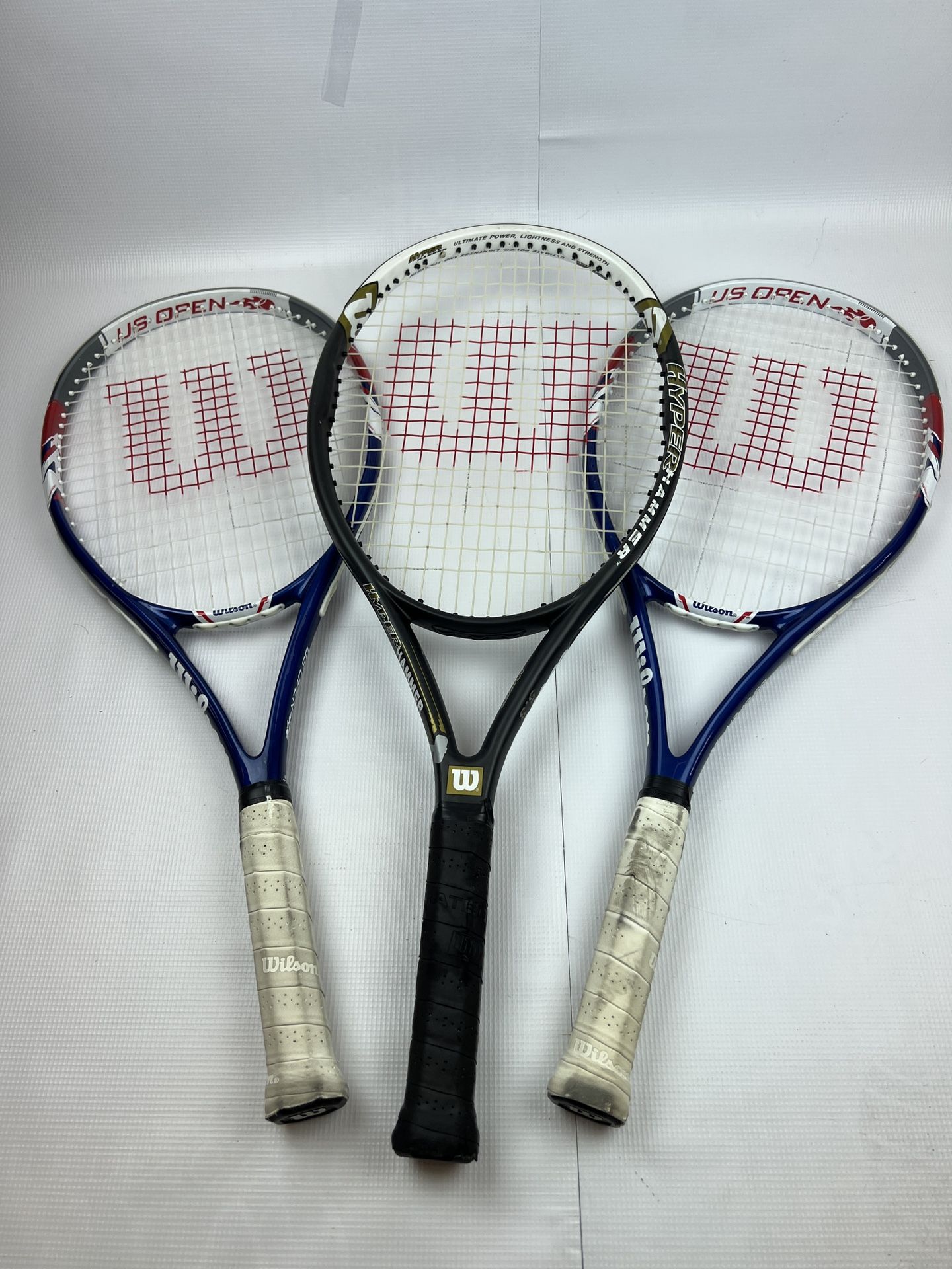lot of 3 wilson tennis racket