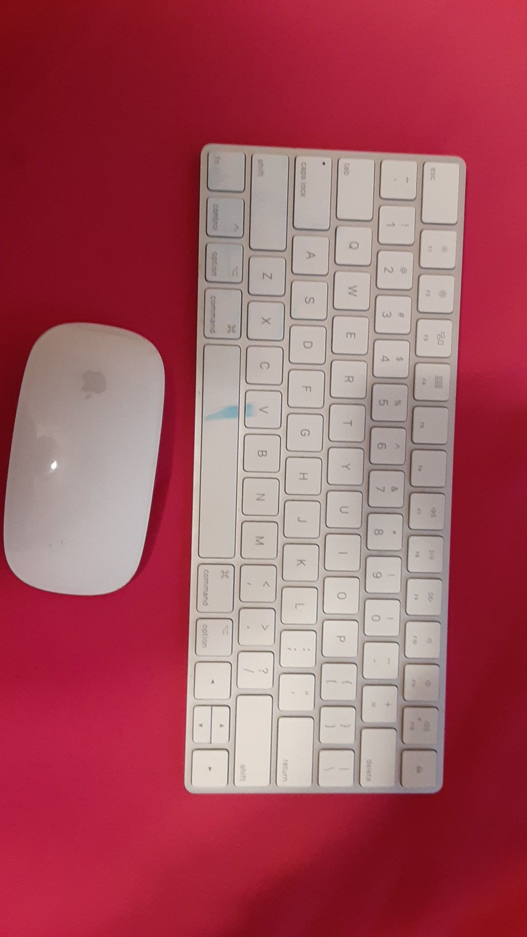 Magic mouse and keyboard
