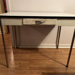 Antique Table w/ enamel top