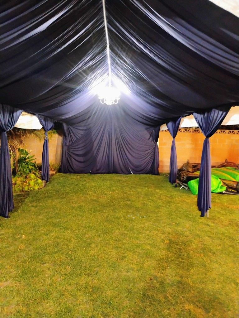 Drapes, Tent,And Everything....... You'll Need