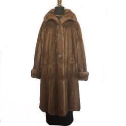 Giuliana Teso Mink Coal Sz M