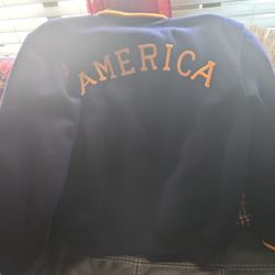 Perry Ellis Navy América Jacket