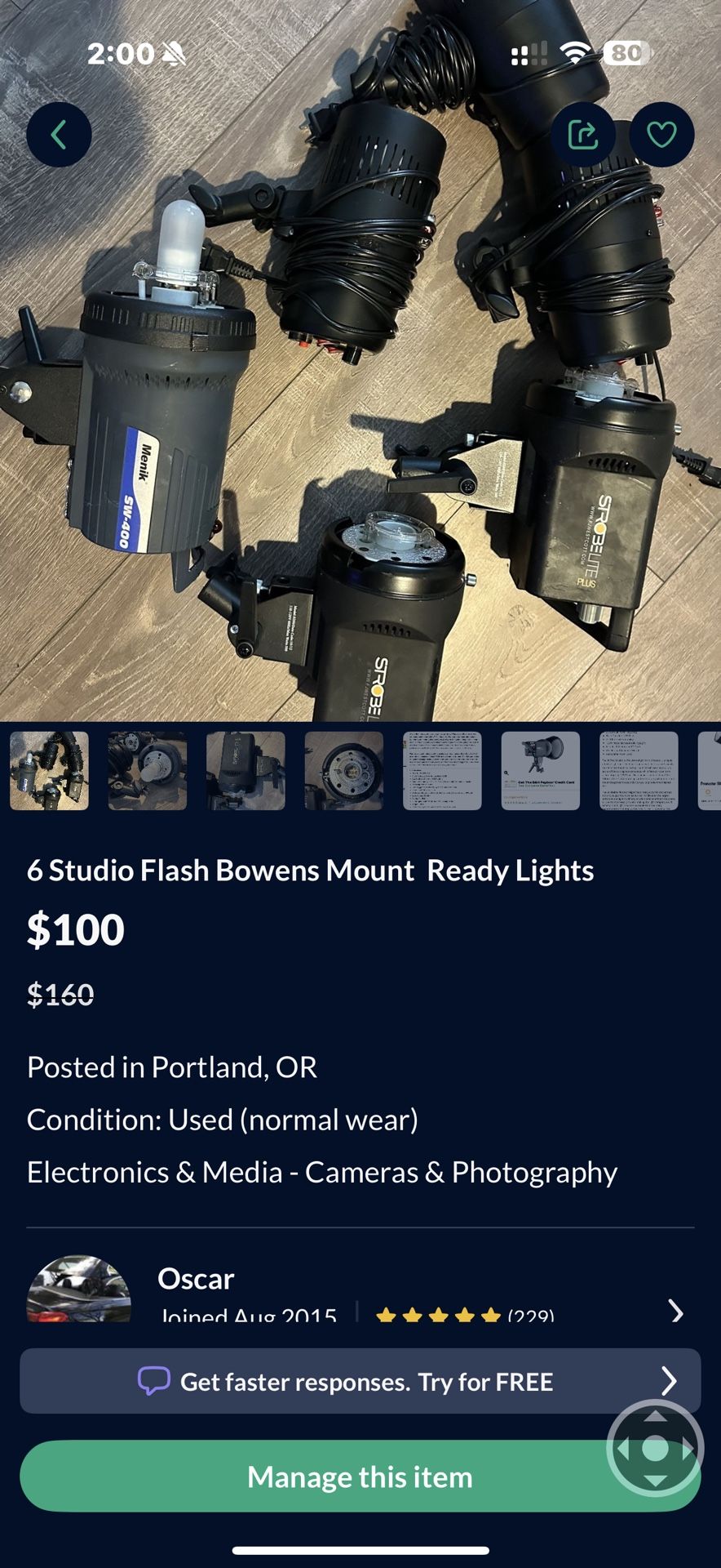 Flash Strobe Lighting As Seen In Pictures