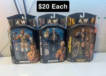AEW Figures - MJF, Darby Allin, Adam Page