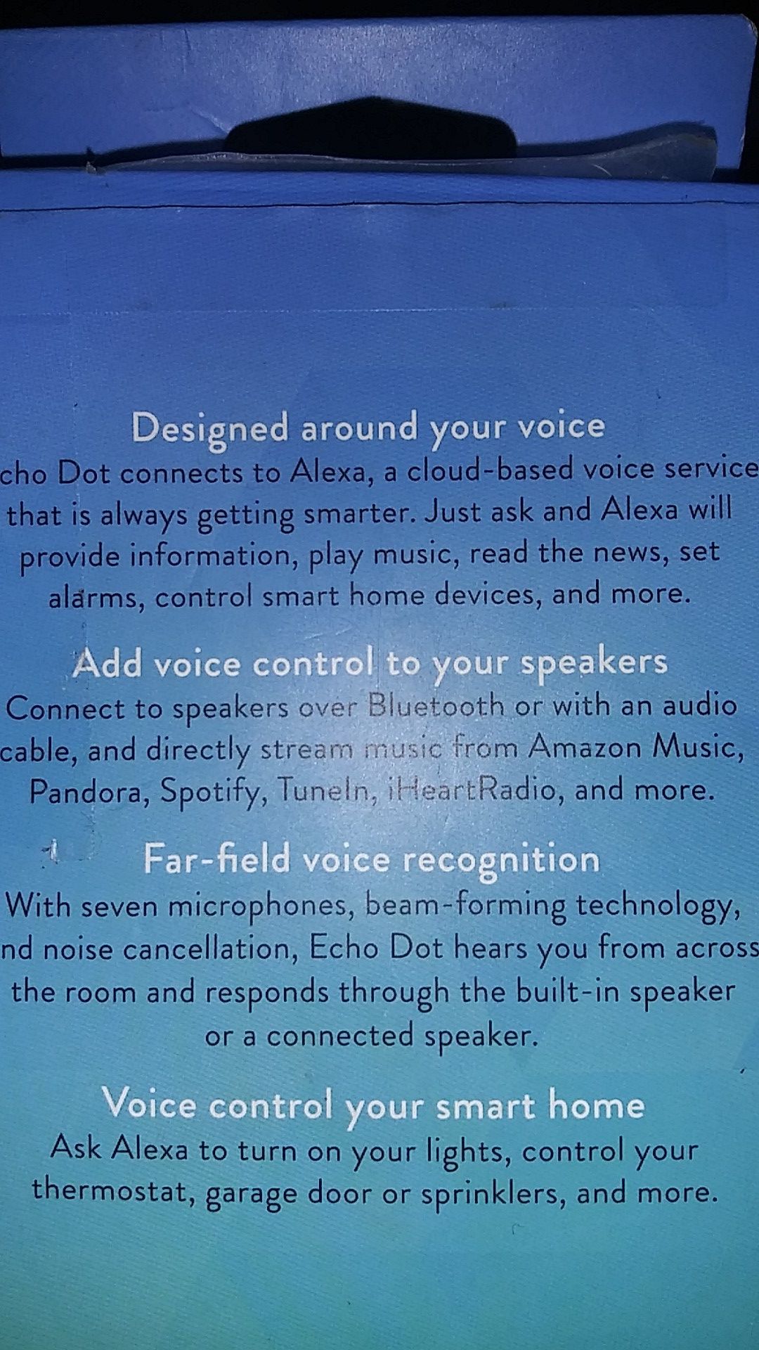 Echo dot (alexa)