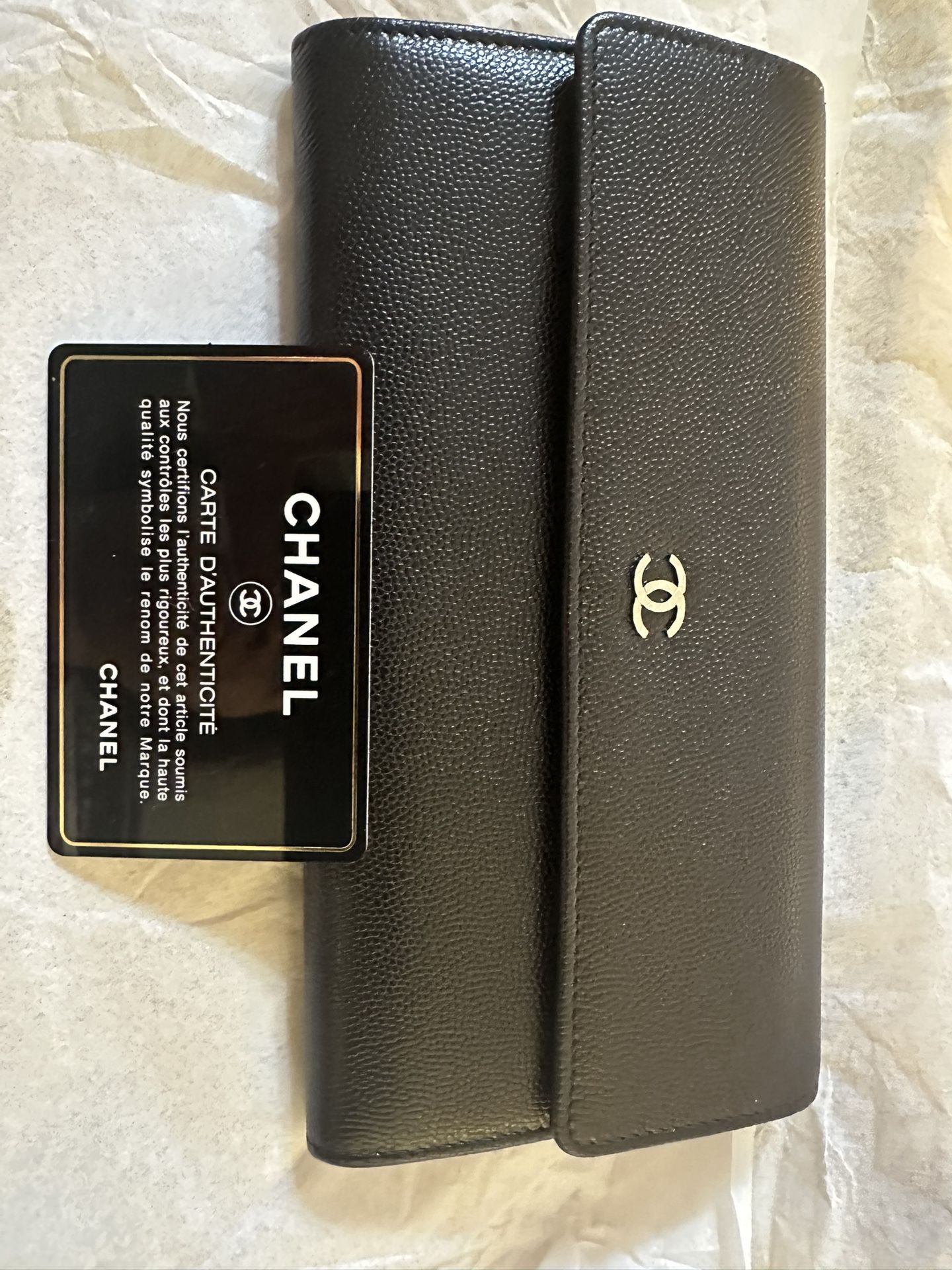 Chanel Wallet Black Caviar