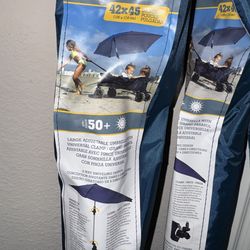 Blue Sports Umbrella -Sport-Brella XL UV-50 BRAND NEW sports umbrella!