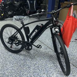 Q7 UNIBIKE 36v 10ah Removable Battery, 26inch Electric Mountain Bike With Up To 45 Miles With PAS & A Top Speed Of 25mph