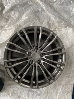 (1 Used Rim) F10 M5 19" M Double Spoke Style 345 Wheel 