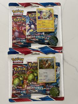 Pokémon Battle Styles - 3 Pack Blisters - Eevee and Jolteon Promos