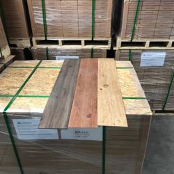Flooring .78/ft² for Vinyl Plank Flooring Off Entire Pallets