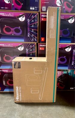 Hisense Dolby Atmos Soundbar Home Theater System (AX700) • 5.1.4 Channel Wireless Subwoofer + Rear Speakers
