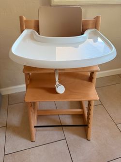 Stokke Tripp Trapp high chair with tray