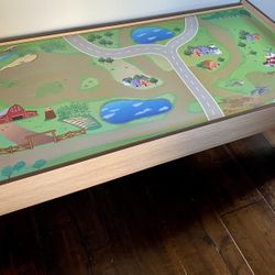 Toddler Play Table/ Train/car Table 