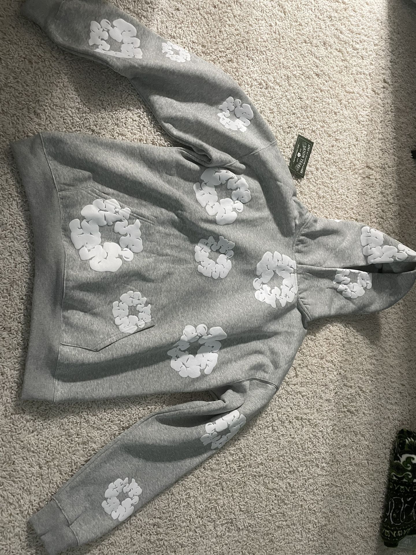 Grey Denim Tears Hoodie
