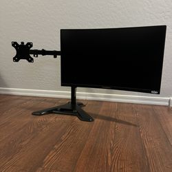 Gaming Monitor With Dual Stand 