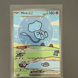 bubble mew ex 212 (raw card and gradable)