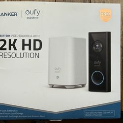 eufy Doorbell camera s340 + homebase 3 all original parts included