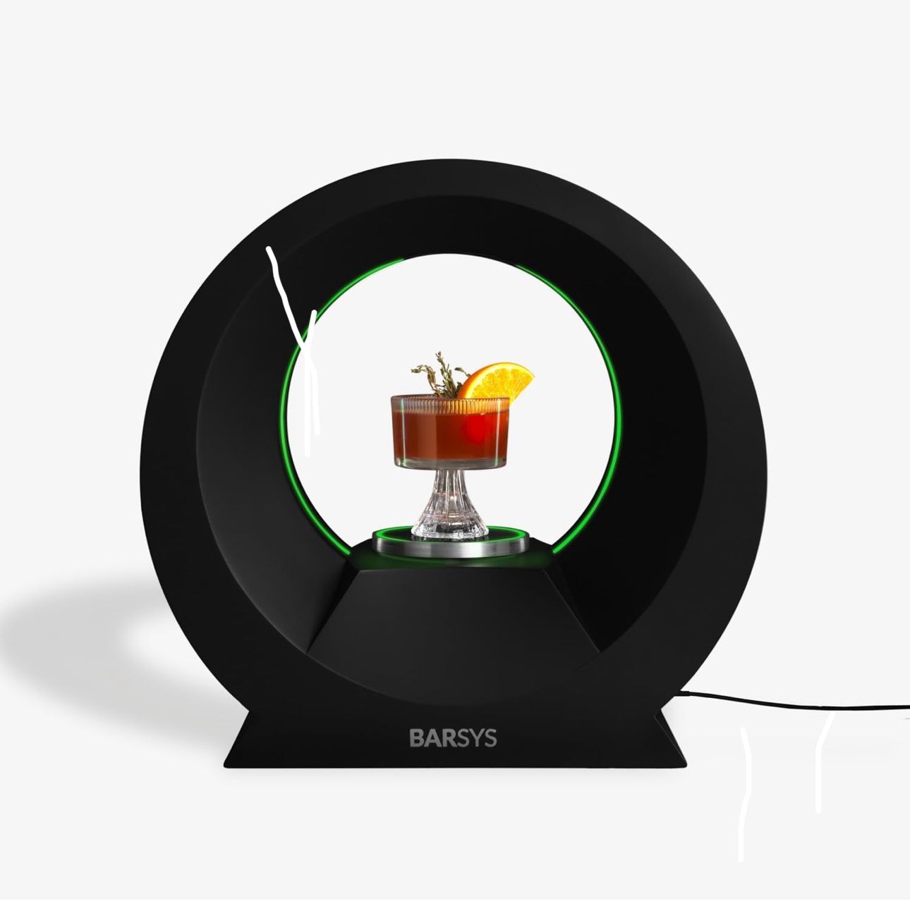 Barsys 360 Cocktail Maker Machine (Black) : Smart Margarita Machine & Home Bartender Drink Maker for Cocktails, Mixed Drinks, and Mocktails