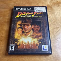 PlayStation 2 / PS2 - Indiana Jones And The Emperors Tomb