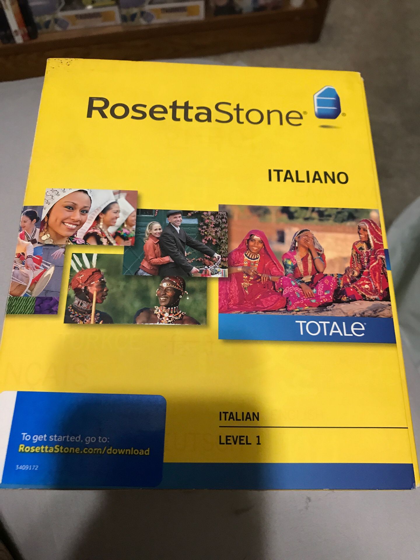 Rosetta Stone Italian level 1 course
