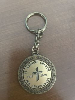 Saint Edmunds 90th Anniversary Key Chain