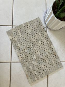Bamboo or Acacia Bathroom Tub Rug