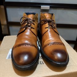 Men’s Leather Boots Italy Size 10.5