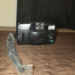 Vintage Canon Snappy LX 35mm AF Point & Shoot Film Camera New 