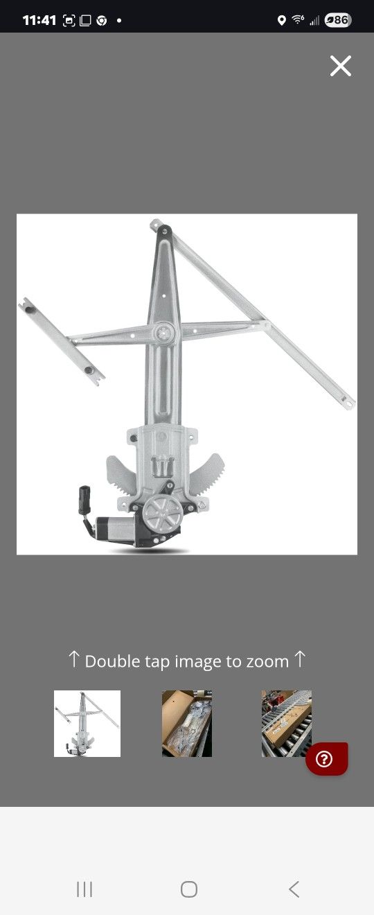 Front Driver Side Power Window Regulator with Motor Replacement for Chevy Colorado GMC Canyon, 2004 2005 2006 2007 2008 2009 2010 2011 2012