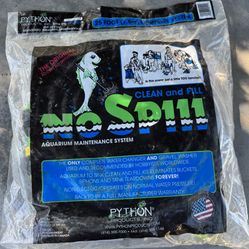 Python No Spill Clean and Fill Water Changer Gravel Vacuum 25 ft