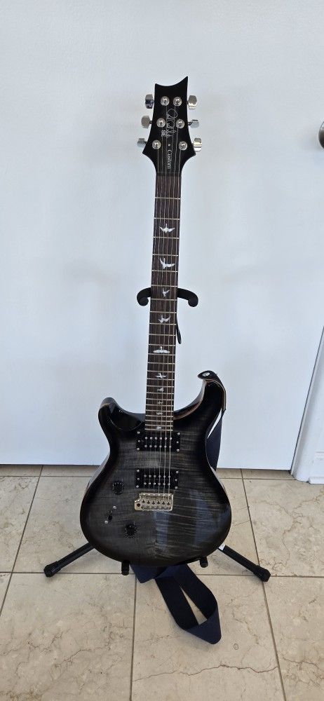 PRS SE Custom 24 Electric Guitar β Charcoal Burst
