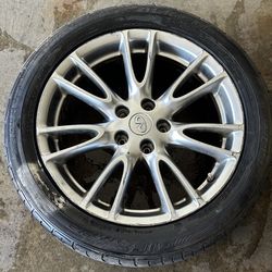 One (1) single Infiniti G37 G35 G25 wheel Rim Tire Nissan 350z 370z