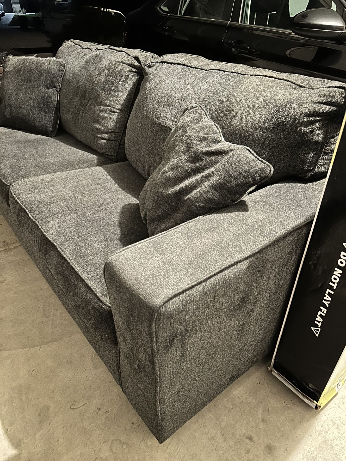 Couch- Dark Grey
