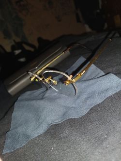 Cartier Panther Rimless Glasses circa 1980s