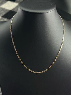 14kt Gold Cubantino Chain / Cadena de Oro 14kt