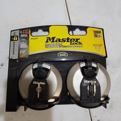 Master Lock With Keys 