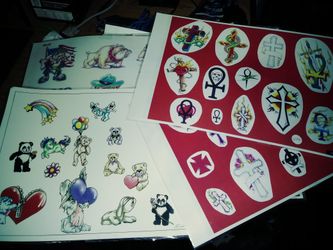Tattoo draw sheets