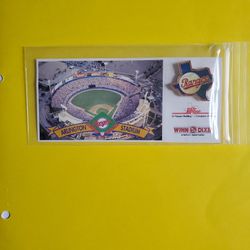 Texas Rangers 1993 Arlington Stadium Pin