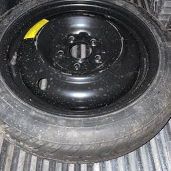 kia optima soul forte spare tire donut type 
