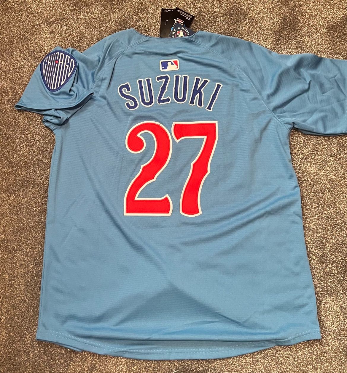 Cubs Suzuki Jersey