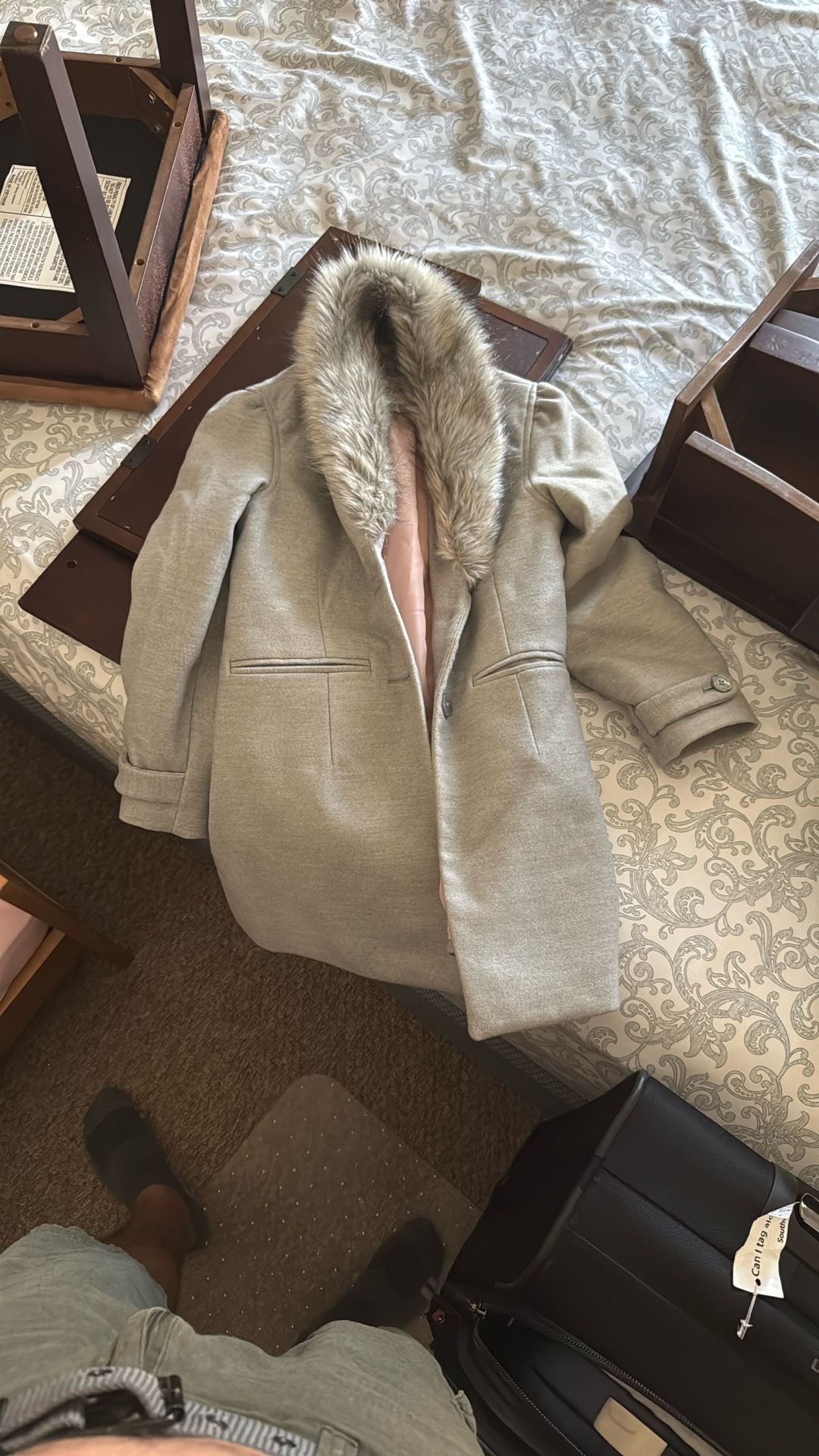 Cat & Jack Girls Overcoat