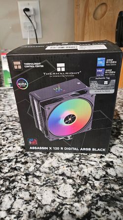 Thermalright Assassin X 120 R Digital ARGB Black CPU cooler - New