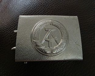 East German DDR Military Belt Buckle