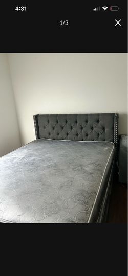 Queen bed frame