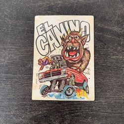 1(contact info removed) odd rods all stars donruss stickers RARE #53 EL CAMINO