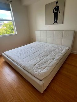 King Mattress + Bed Frame